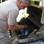 Repairing gas barbecue